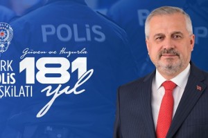 Başkan Kılıç, Türk Polis Teşkilatı’nın 181. Kuruluş Yılını Kutladı